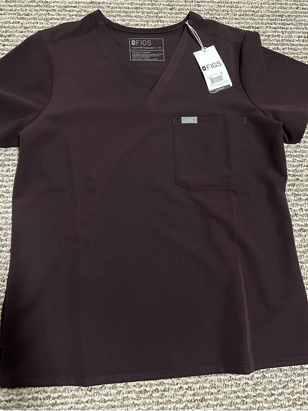 Figs Espresso - Caterina Top